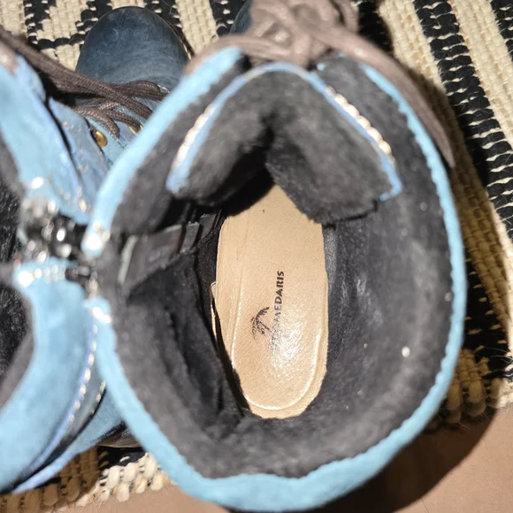 Dromedaris Kara Suede Leather womens  Olive Ankle Boot Size 7 - Picture 4 of 10